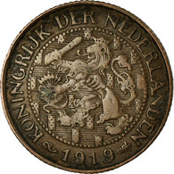 Monnaie, Pays-Bas, Wilhelmina I, Cent, 1919, TTB, Bronze, KM:152 - 1 Cent