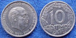 SPAIN - 10 Centimos 1959 KM#790 Francisco Franco (1936-1975) - Edelweiss Coins - Altri & Non Classificati