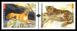 Canada (Scott No.2123a - Grands Chats / Big Cats) [**] - Blocs-feuillets