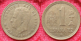 SPAIN - 1 Peseta 1980 *80 KM# 816 Football Championship 1982 - Edelweiss Coins - Autres & Non Classés