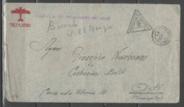 ITALIA 1942 - Service Of Prisoners Of War - Lettera Posta Aerea Da Bombay A Asti - Verificata Per Censura       (g6850) - Storia Postale (Posta Aerea)