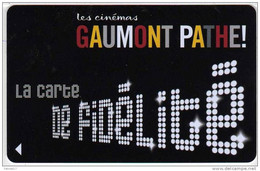 La Carte De Fidélité Gaumont Pathé Cinémas - Kinokarten