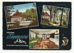 Germany, Plön, Hotel "Fegetasche", Multi View ,1963. - Ploen