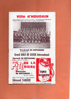 HOUDAIN ( PAS-DE-CALAIS ). BROCHURE.FETE.PUBLICITE ANNONCES LOCALES. 1982. Achat Immédiat - Houdain