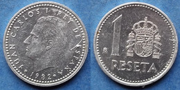 SPAIN - 1 Peseta 1982 KM# 821 Juan Carlos I (1975-2014) - Edelweiss Coins - Autres & Non Classés