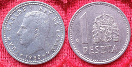 SPAIN - 1 Peseta 1988 KM# 821 Juan Carlos I (1975-2014) - Edelweiss Coins - Sonstige & Ohne Zuordnung