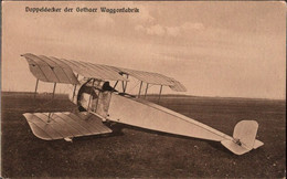 ! Alte Ansichtskarte Doppeldecker, Flugzeug, Gothaer Waggonfabrik, Verlag W. Sanke, Berlin - 1914-1918: 1. Weltkrieg