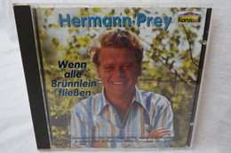 CD "Hermann Prey" Wenn Alle Brünnlein Fließen - Altri - Musica Tedesca