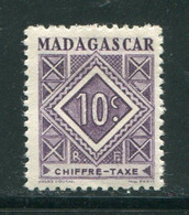 MADAGASCAR- Taxe Y&T N°31- Neuf Avec Charnière * - Portomarken