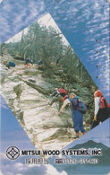 Télécarte JAPON / 110-011 - Sport - ESCALADE Montagne - CLIMBING JAPAN Phonecard Mountain - Bergsteigen - 34 - Mountains