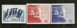 Pingouins Torda/Sternes Arctique/Arctic Terns/ Birds Refugee Relief. Sweden/ Suède.  3 Timbres Neufs ** - Faune Arctique