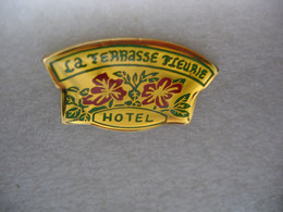 Pin's Hotel "la Terrasse Fleurie"  à DIVONNE Les BAINS (Dépt 01) - Lebensmittel