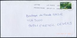 France - Timbre Adhésif YT A169 Seul Sur Lettre Oblitération TOSHIBA - Briefe U. Dokumente