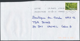 France - Timbre Adhésif YT A174 Seul Sur Lettre Oblitération TOSHIBA - Lettres & Documents