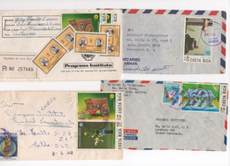 Costa Rica 4 Covers Japan Expo 1970 Air Mail #16 - Costa Rica