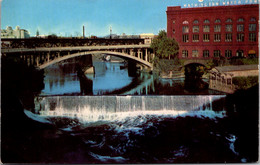 Washington Spokane Spokane Falls From Monroe Street Bridge - Spokane