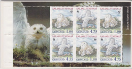 Owls - Uilen - Hibou - Eulen / Nyctea Scandiaca / WWF - 1999 - Markenheftchen