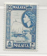 Malaysia - Malacca, 1957, SG  45, Mint Hinged - Malacca