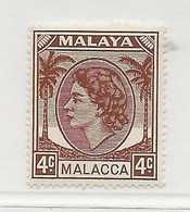 Malaysia - Malacca, 1954, SG  25, Mint Hinged - Malacca