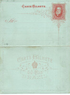 Brazil / Brasil Old Postal Letter Stamped Stationary UNUSED - Postwaardestukken