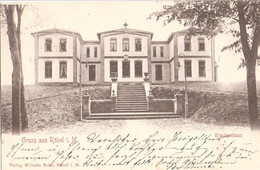 Gruss Aus RÖBEL Mecklenburg Krankenhaus Gelaufen 2.1.1903 Fast TOP-Erhaltung - Roebel