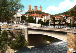 5162 Carte Postale FOIX  Le Château  Pont Neuf Sur L' Ariège          09 Ariège - Foix