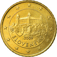 Slovaquie, 50 Euro Cent, 2009, SPL, Laiton, KM:100 - Slowakei