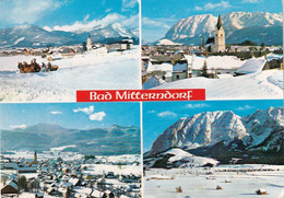 1977 - Österreich - Steiermark , Bad Mitterndorf , Kampl , Grimming , Kamm , Krungl , Winter - Gelaufen 1993 - Bad Mitterndorf