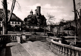 5167 Carte Postale FOIX  Le Château  Vu Du Square Gabriel Fauré           09 Ariège - Foix