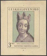 CZECHOSLOVAKIA (1980) St. Lucia. Die Proof In Color. 14th Century Statue. Scott No 2337, Yvert No 2417. - Prove E Ristampe