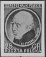 POLAND (1951) Stanislaw Staszic. Black Print. Scott No 511, Yvert No 608. Leader Of Polish Enlightenment. - Essais & Réimpressions