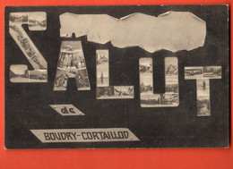 ZBY-26 Fantaisie Salut De Boudry-Cortaillod  Circulé Vers Corcelles En 1904 - Boudry