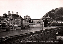 5182 Carte Postale FOIX  Vue Des 3 Tours Du Château La Chapelle Et L'Ariège              09 Ariège - Foix