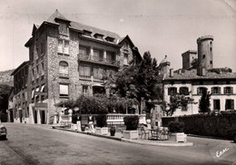 5186 Carte Postale FOIX  Hostellerie De La Barbacane Et Le Château  Des Comtes De Foix               09 Ariège - Foix