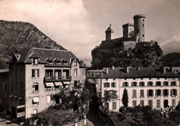 5187 Carte Postale  FOIX  Le Château Et L' Hostellerie De La Barbacane                09 Ariège - Foix