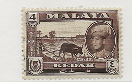 Malaysia - Kedah, 1959, SG 106, Used - Kedah