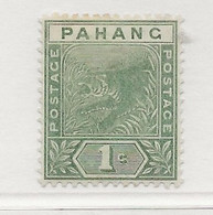 Malaysia - Pahang, 1891, SG  11, Mint Hinged - Pahang