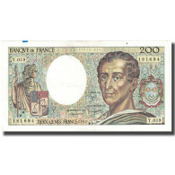 France, 200 Francs, Montesquieu, 1983, TTB, Fayette:70.03, KM:155a - 200 F 1981-1994 ''Montesquieu''