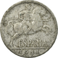 Monnaie, Espagne, 10 Centimos, 1941, TTB, Aluminium, KM:766 - 10 Centiemen