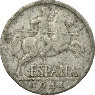 Monnaie, Espagne, 10 Centimos, 1941, TTB, Aluminium, KM:766 - 10 Céntimos