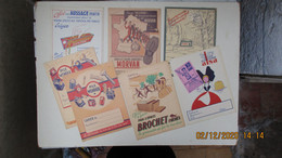 LOT De 7 PROTEGE- CAHIERS Publicitaires D'ECOLE - Collections, Lots & Series