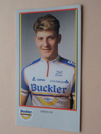 PATRICK EYK ( BUCKLER Cycling Team ) Publi Folder Reclame ( Bucker Beer ) ! - Cyclisme