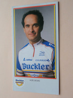 NOËL SEGERS ( BUCKLER Cycling Team ) Publi Folder Reclame ( Bucker Beer ) ! - Cyclisme