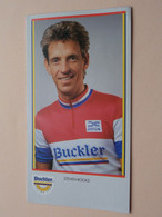 STEVEN ROOKS ( BUCKLER Cycling Team ) Publi Folder Reclame ( Bucker Beer ) ! - Cyclisme