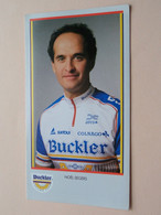 NOËL SEGERS ( BUCKLER Cycling Team ) Publi Folder Reclame ( Bucker Beer ) ! - Cyclisme