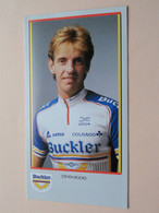 STEVEN ROOKS ( BUCKLER Cycling Team ) Publi Folder Reclame ( Bucker Beer ) ! - Cyclisme