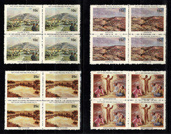 Hutt River Province 1974 Christmas Set As Blocks Of 4 MNH - See Notes - Cinderella