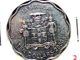 Jamaica 10 Dollars 2000 Km 181 - Jamaique