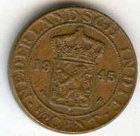 Indes Néerlandaises Netherlands East Indies 1/2 Cent 1945 P KM 314.2 - Dutch East Indies