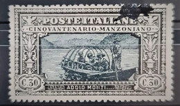 ITALY / ITALIA 1923 - Canceled - Sc# 167 - Manzoni 30c - Gebraucht